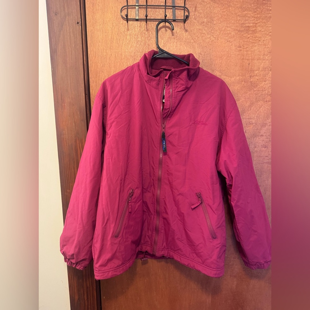 L.L Bean Vintage Red Jacket